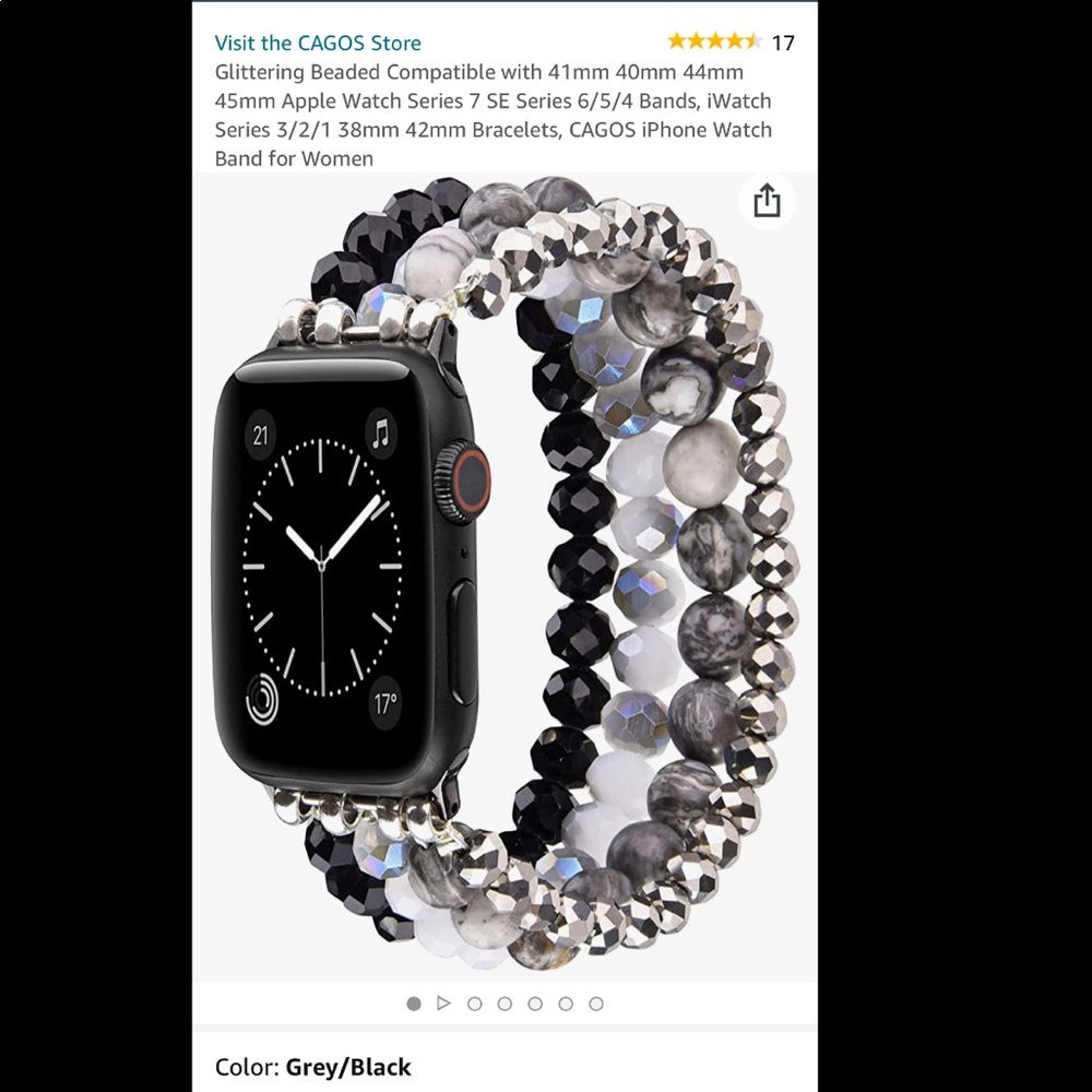 Beaded 38mm/40mm Apple Watch Band